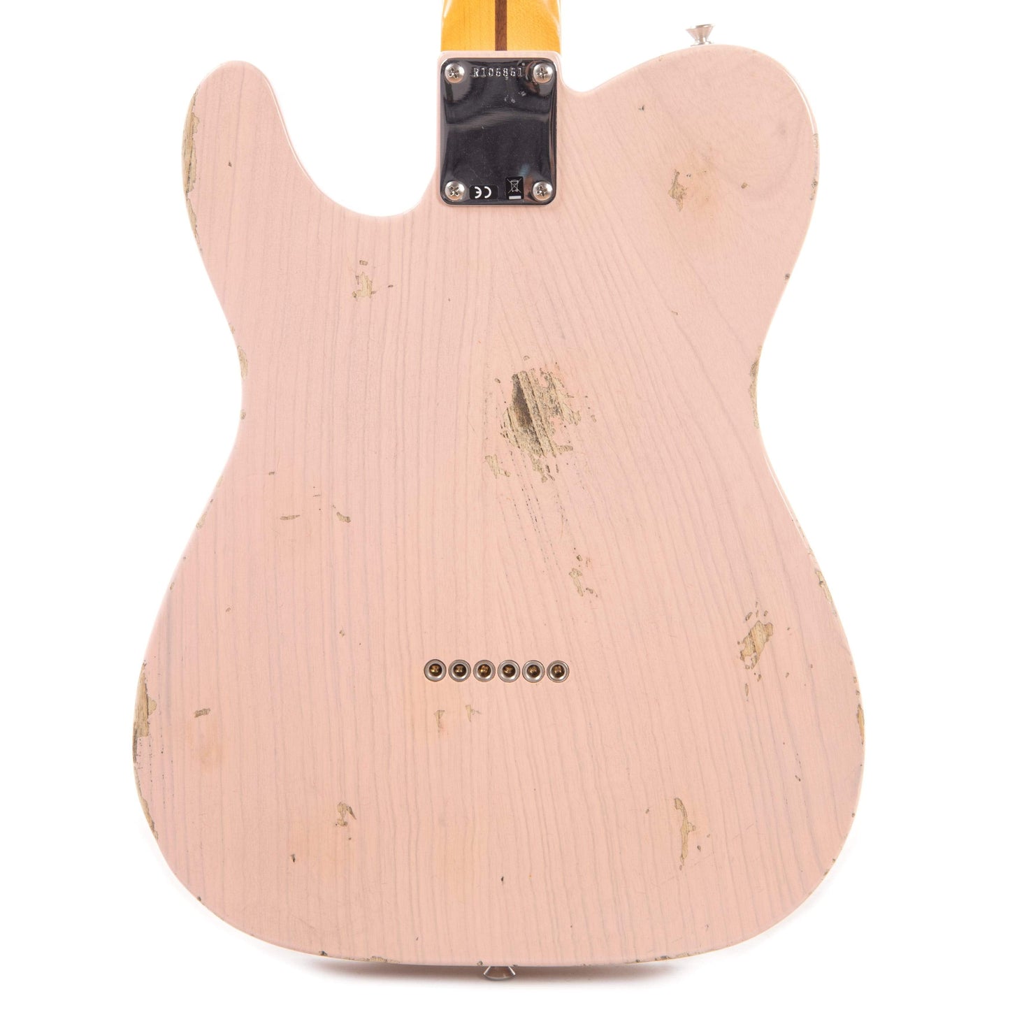 Fender Custom Shop 1955 Telecaster "Chicago Special" Relic Transparent Shell Pink Electric Guitars / Solid Body
