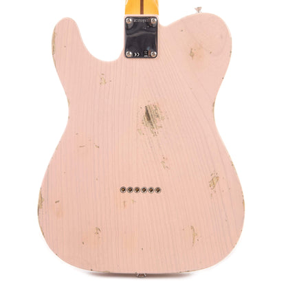 Fender Custom Shop 1955 Telecaster "Chicago Special" Relic Transparent Shell Pink Electric Guitars / Solid Body