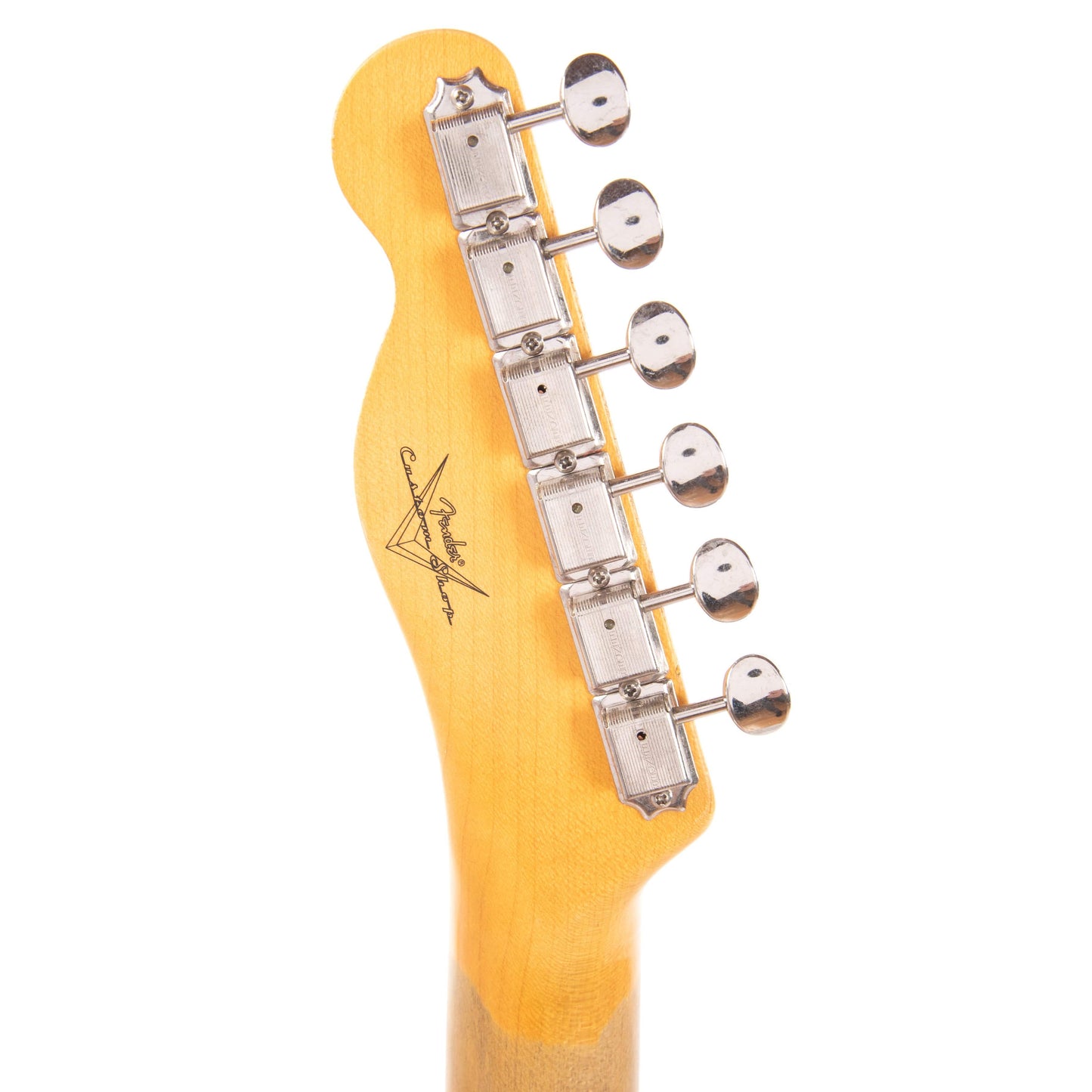 Fender Custom Shop 1955 Telecaster "Chicago Special" Relic Transparent Shell Pink Electric Guitars / Solid Body