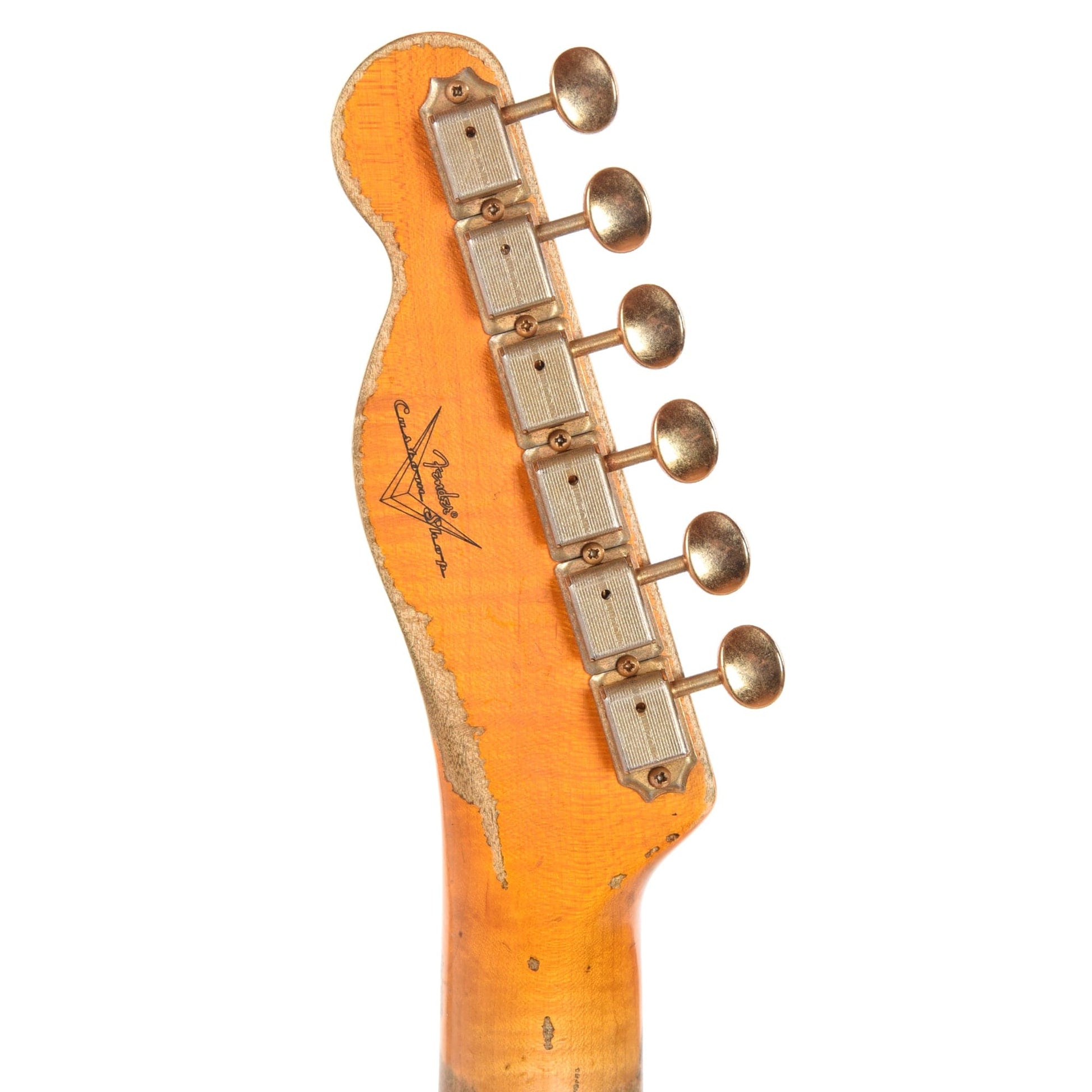 Fender Custom Shop 1955 Telecaster "Chicago Special" Super Heavy Relic Aged Cadillac Green w/AA Flame Quartersawn Neck & Gold Hardware Electric Guitars / Solid Body