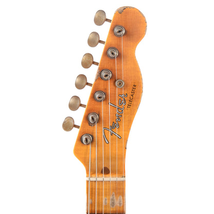 Fender Custom Shop 1955 Telecaster "Chicago Special" Super Heavy Relic Faded Wide Fade Chocolate 2-Color Sunburst w/AA Flame Quartersawn Neck Electric Guitars / Solid Body