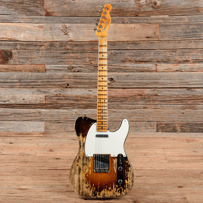 Fender Custom Shop 1955 Telecaster "Chicago Special" Super Heavy Relic Wide Fade Chocolate 2-Color Sunburst 2022 Electric Guitars / Solid Body