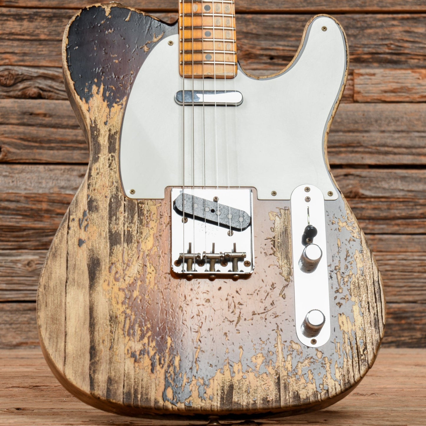 Fender Custom Shop 1955 Telecaster "Chicago Special" Super Heavy Relic Wide Fade Chocolate 2-Color Sunburst 2022 Electric Guitars / Solid Body