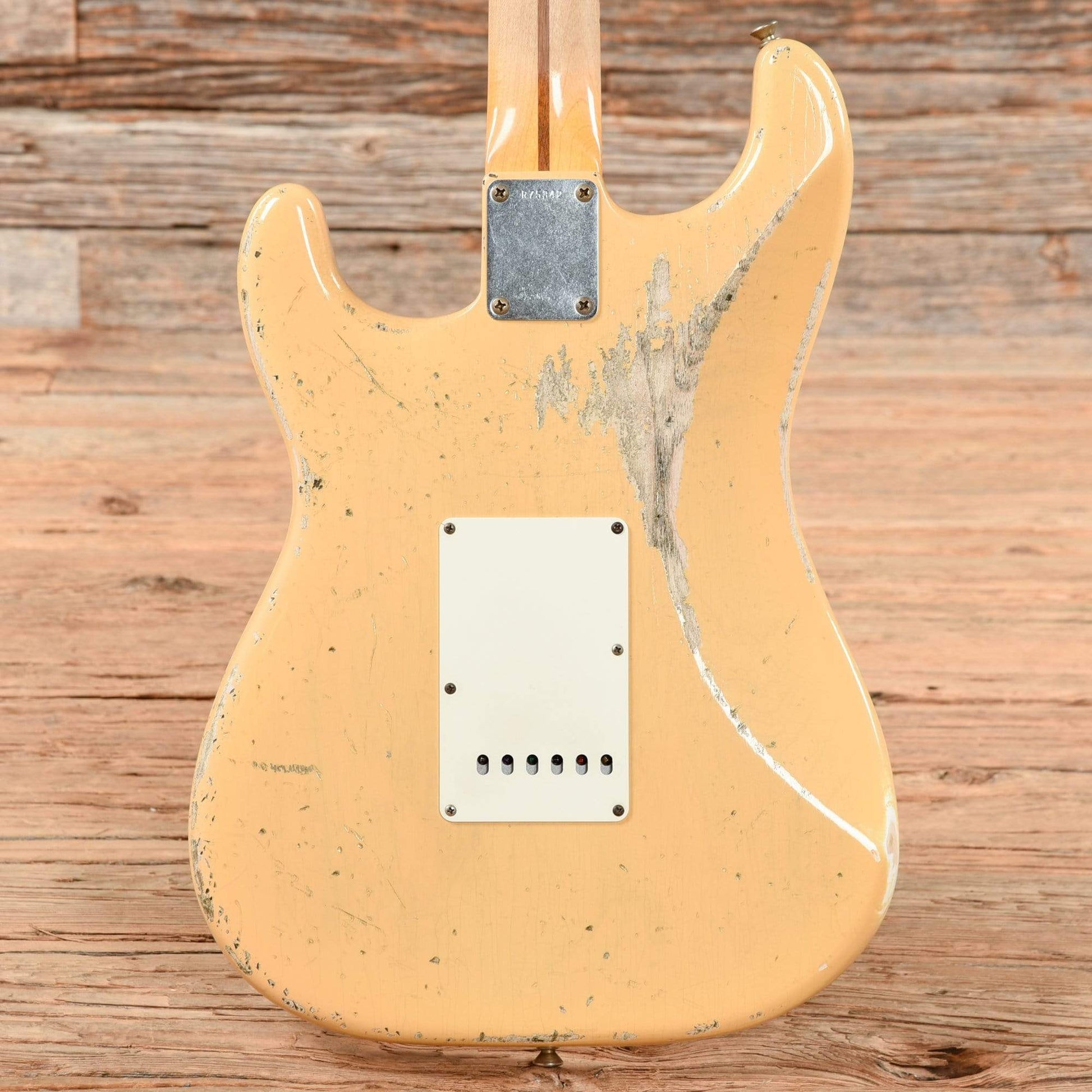 Fender Custom Shop 1956 Stratocaster Ash Heavy Relic Nocaster Blonde 2014 Electric Guitars / Solid Body