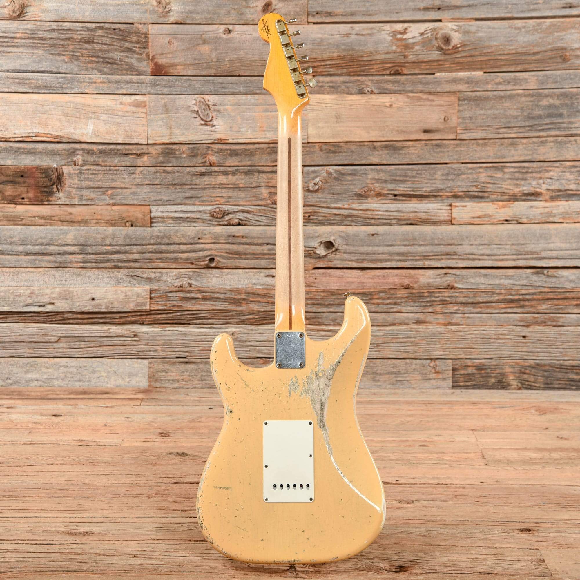 Fender Custom Shop 1956 Stratocaster Ash Heavy Relic Nocaster Blonde 2014 Electric Guitars / Solid Body