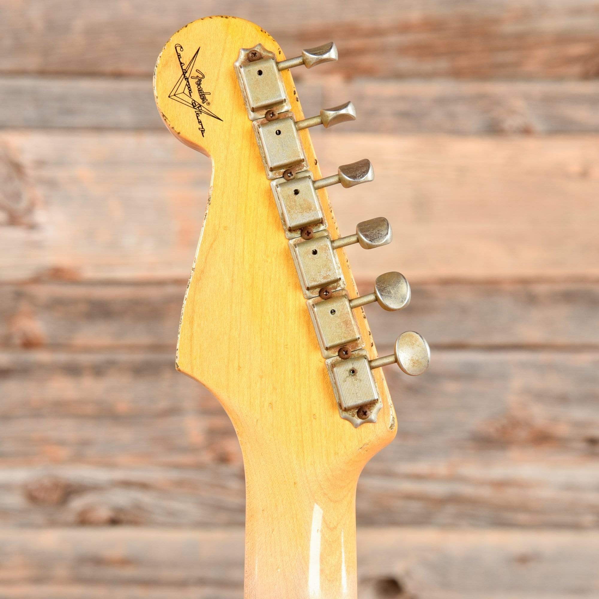 Fender Custom Shop 1956 Stratocaster Ash Heavy Relic Nocaster Blonde 2014 Electric Guitars / Solid Body