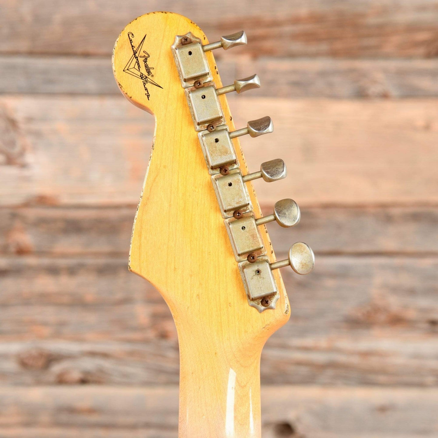 Fender Custom Shop 1956 Stratocaster Ash Heavy Relic Nocaster Blonde 2014 Electric Guitars / Solid Body