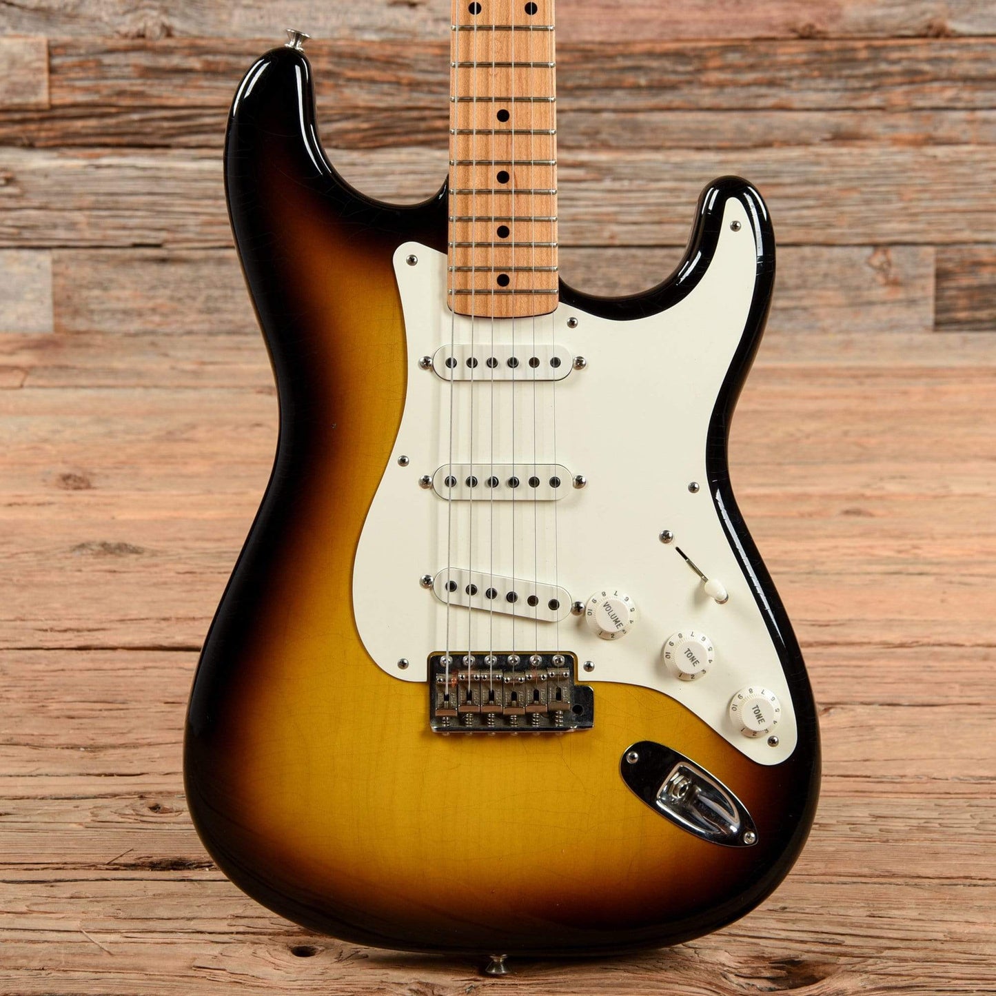 Fender Custom Shop 1956 Stratocaster Closet Classic Sunburst 2001 Electric Guitars / Solid Body