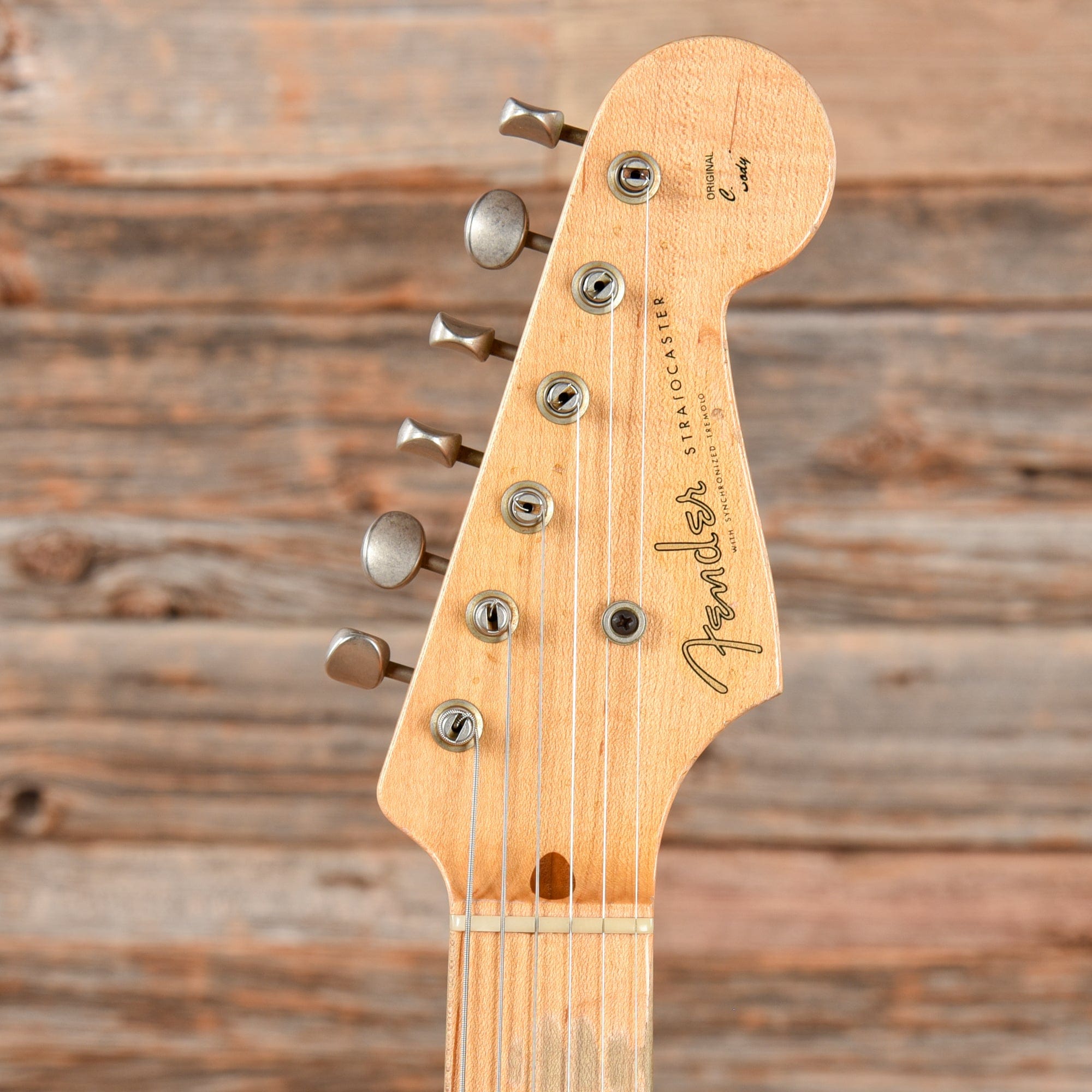 Fender Custom Shop 1956 Stratocaster Heavy Relic Black 2011 Electric Guitars / Solid Body