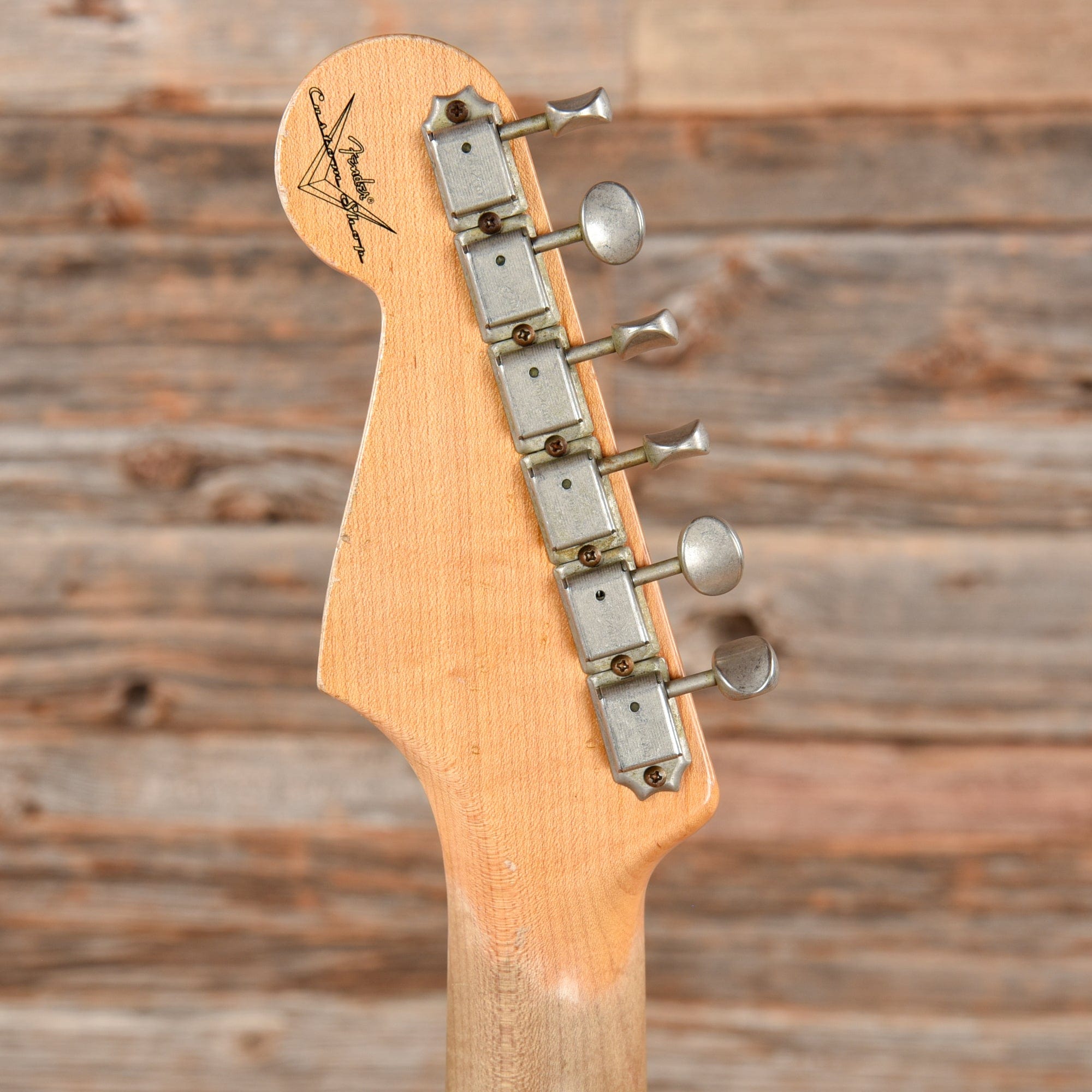 Fender Custom Shop 1956 Stratocaster Heavy Relic Black 2011 Electric Guitars / Solid Body