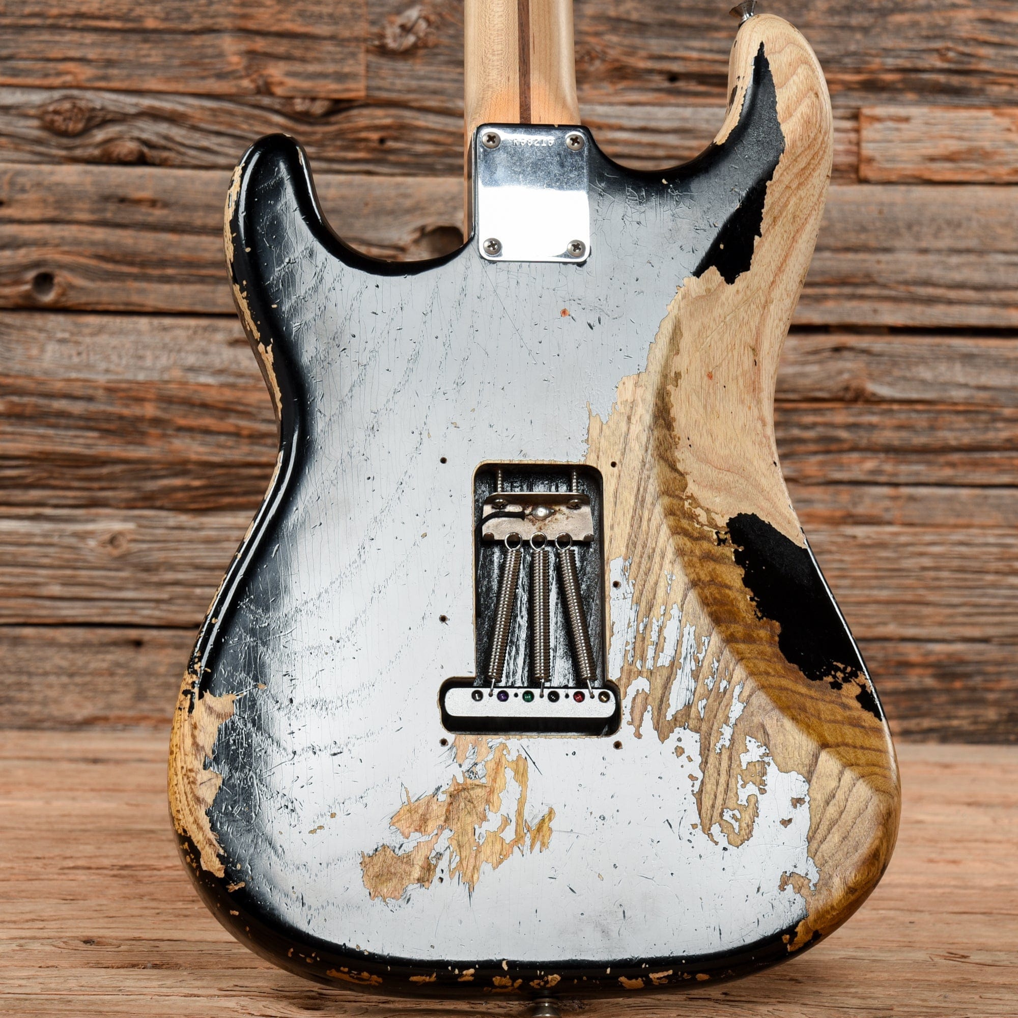 Fender Custom Shop 1956 Stratocaster Heavy Relic Black 2011 Electric Guitars / Solid Body