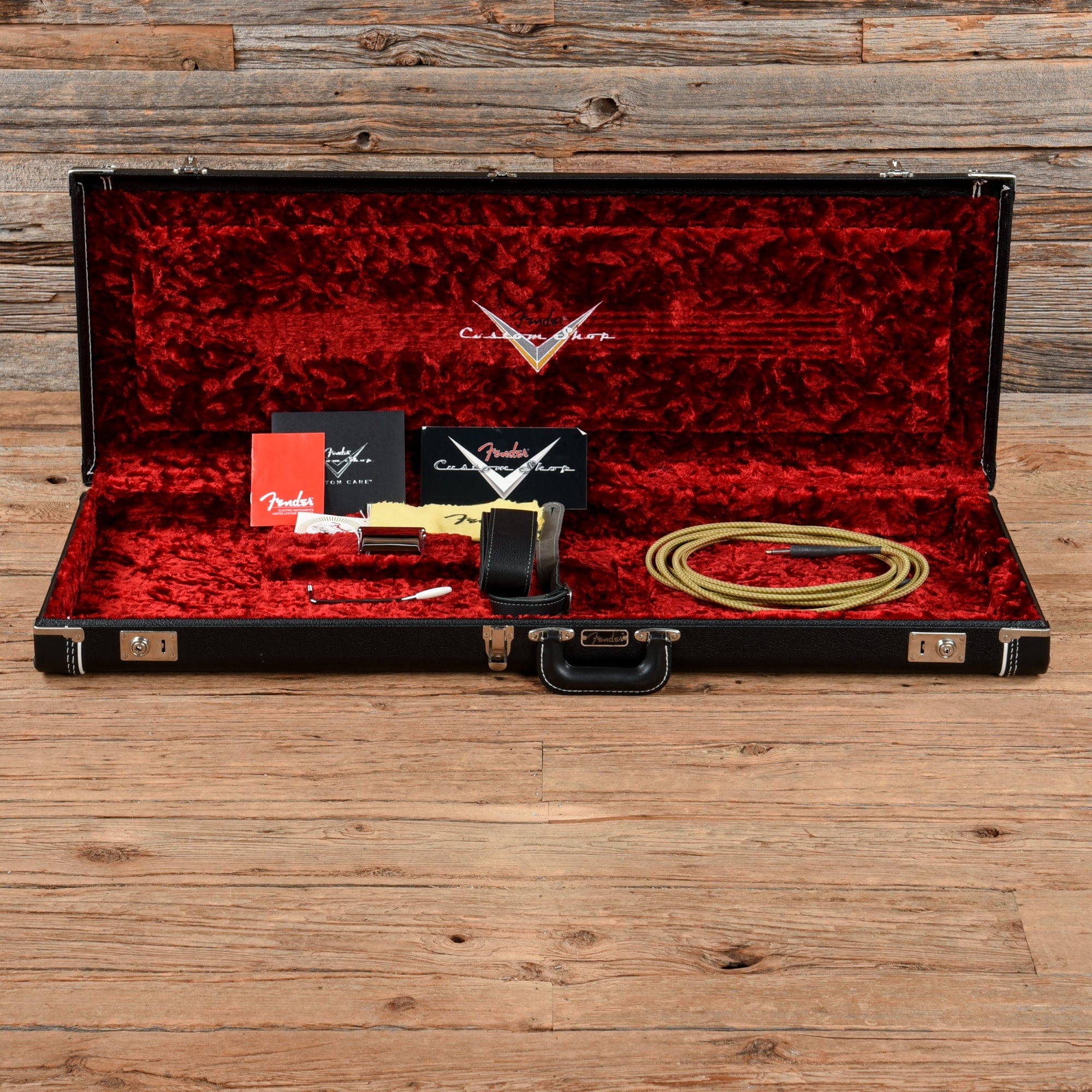 Fender Custom Shop 1956 Stratocaster Heavy Relic Black 2011 Electric Guitars / Solid Body