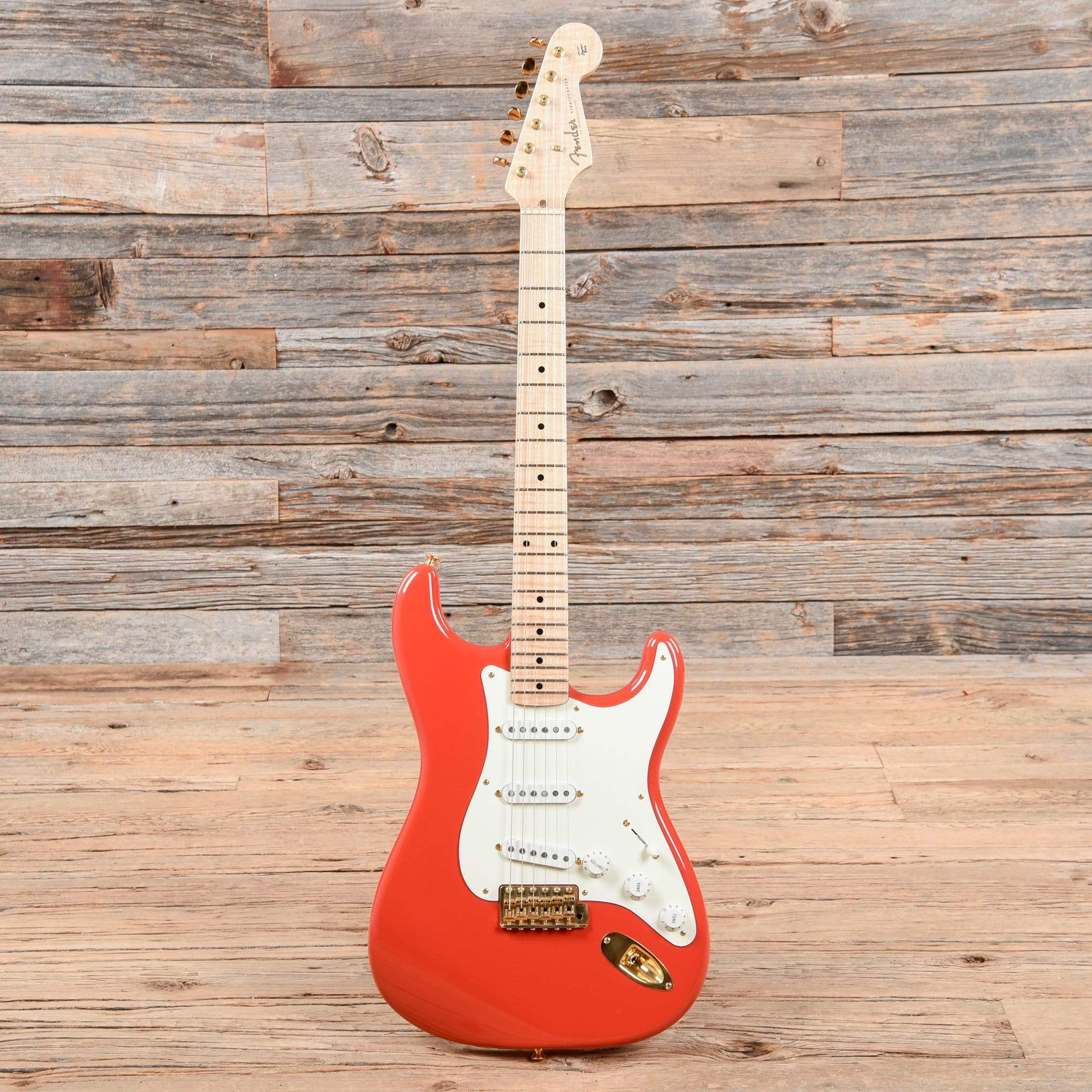 Fender Custom Shop 1956 Stratocaster NOS Fiesta Red 2009 Electric Guitars / Solid Body