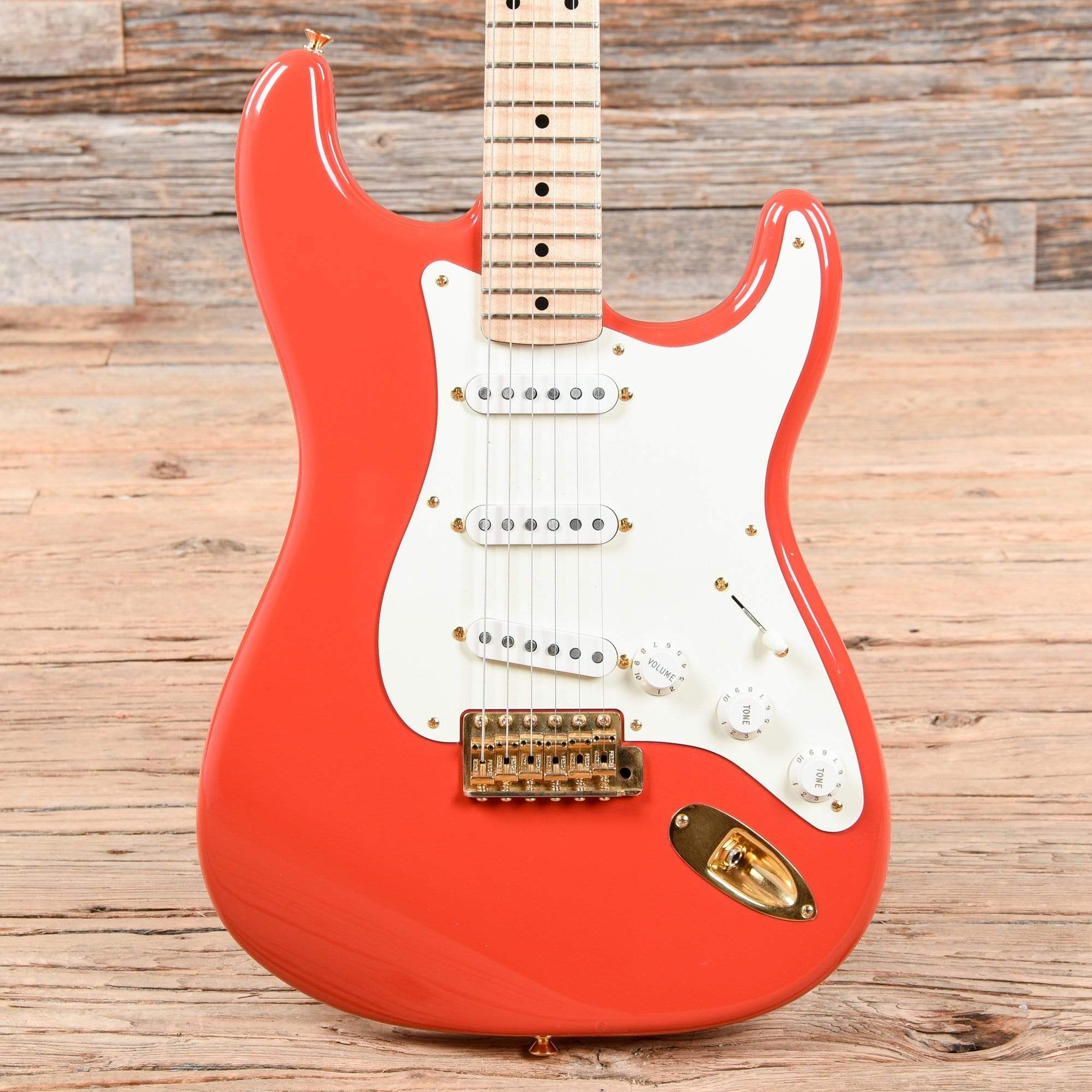 Fender Custom Shop 1956 Stratocaster NOS Fiesta Red 2009 Electric Guitars / Solid Body