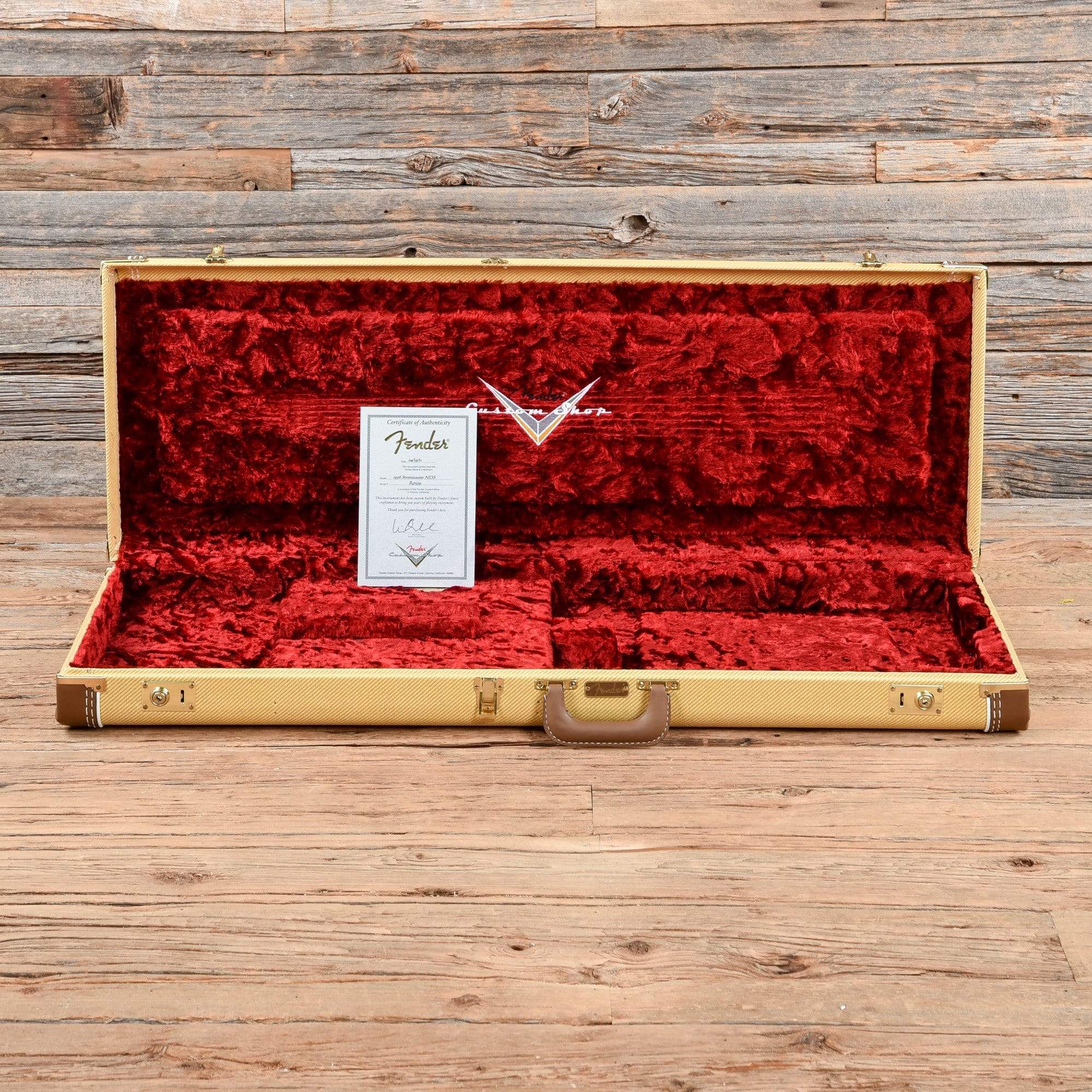 Fender Custom Shop 1956 Stratocaster NOS Vintage White 2011 Electric Guitars / Solid Body