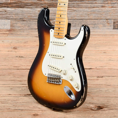 Fender Custom Shop 1956 Stratocaster Relic Active Todd Krause Masterbuilt Sunburst 2014 Electric Guitars / Solid Body