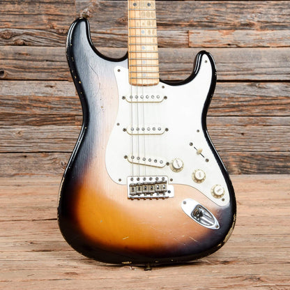 Fender Custom Shop 1956 Stratocaster Relic Active Todd Krause Masterbuilt Sunburst 2014 Electric Guitars / Solid Body