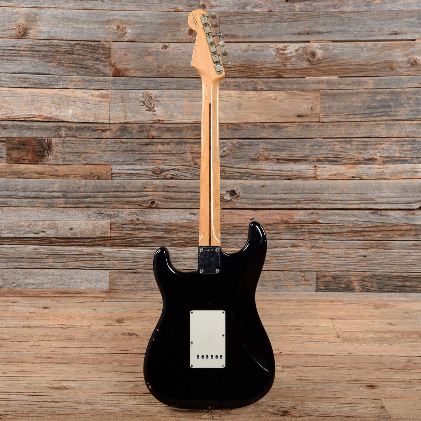 Fender Custom Shop 1956 Stratocaster Relic Black 2003 Electric Guitars / Solid Body