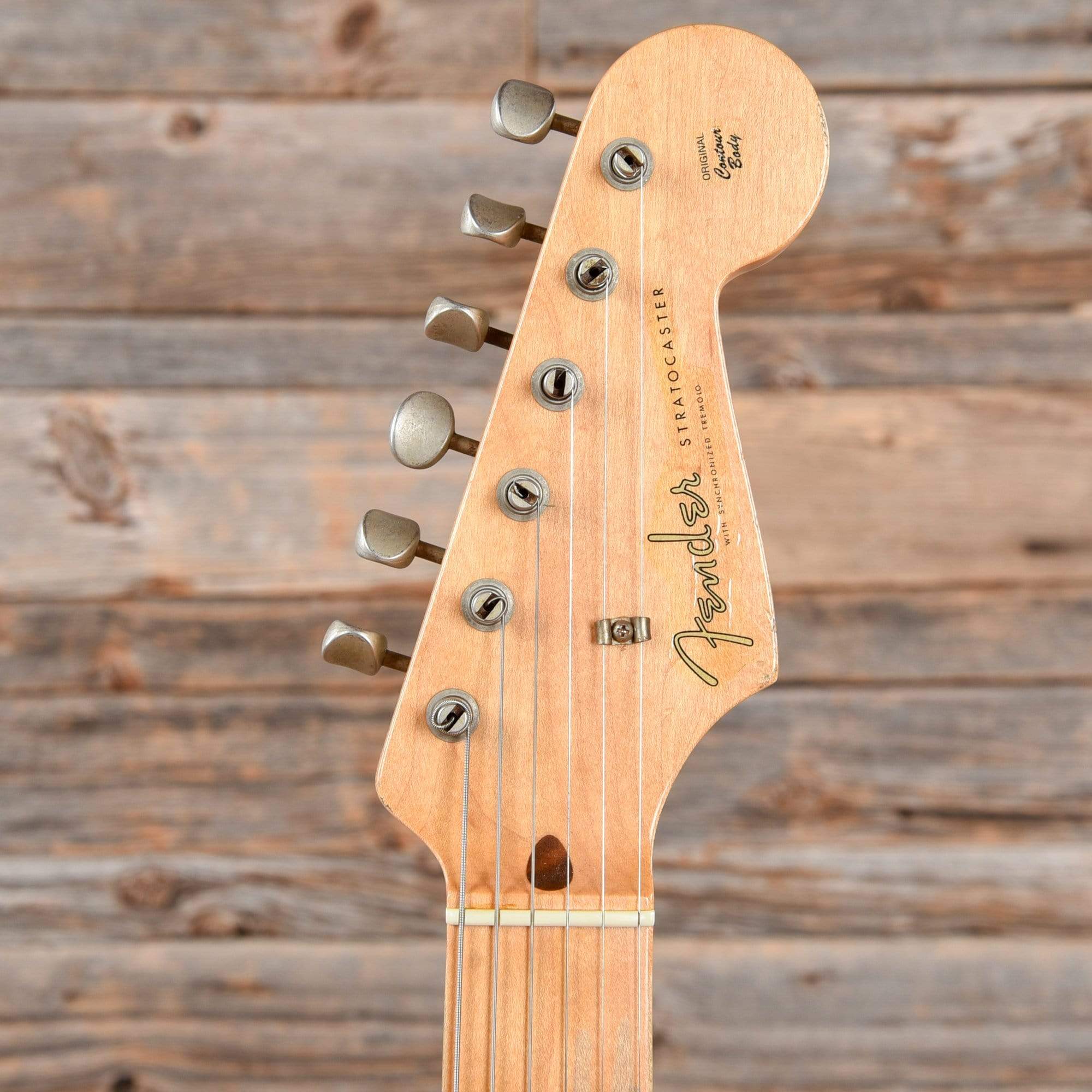 Fender Custom Shop 1956 Stratocaster Relic Black 2003 Electric Guitars / Solid Body