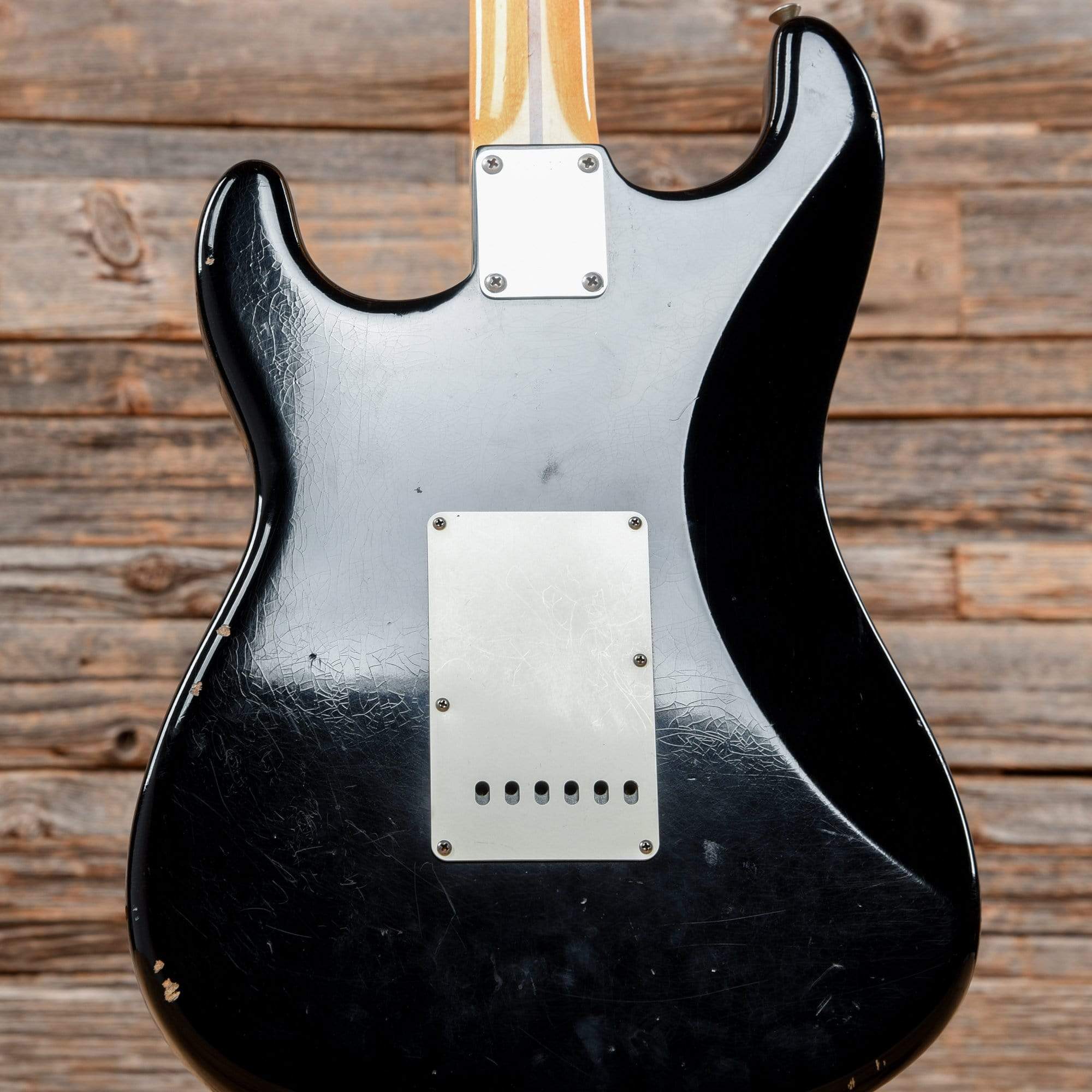 Fender Custom Shop 1956 Stratocaster Relic Black 2003 Electric Guitars / Solid Body