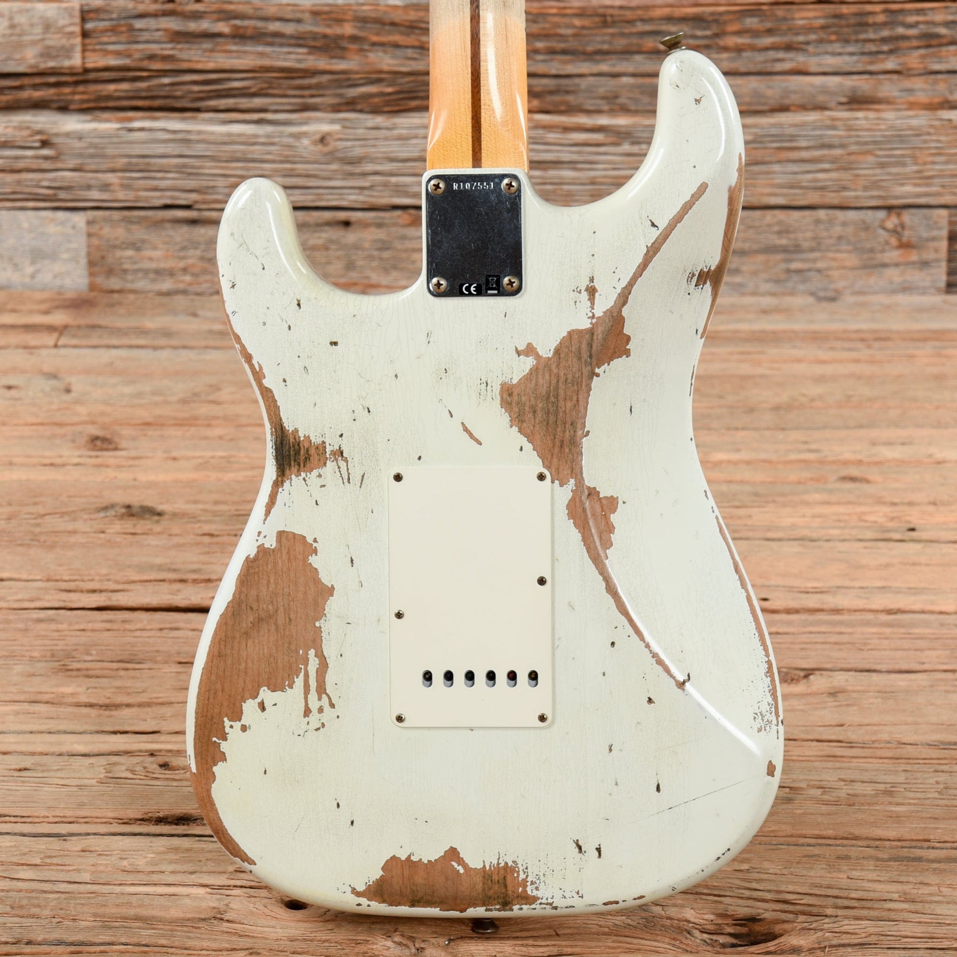 Fender Custom Shop 1956 Stratocaster Relic Olympic White 2020 Electric Guitars / Solid Body