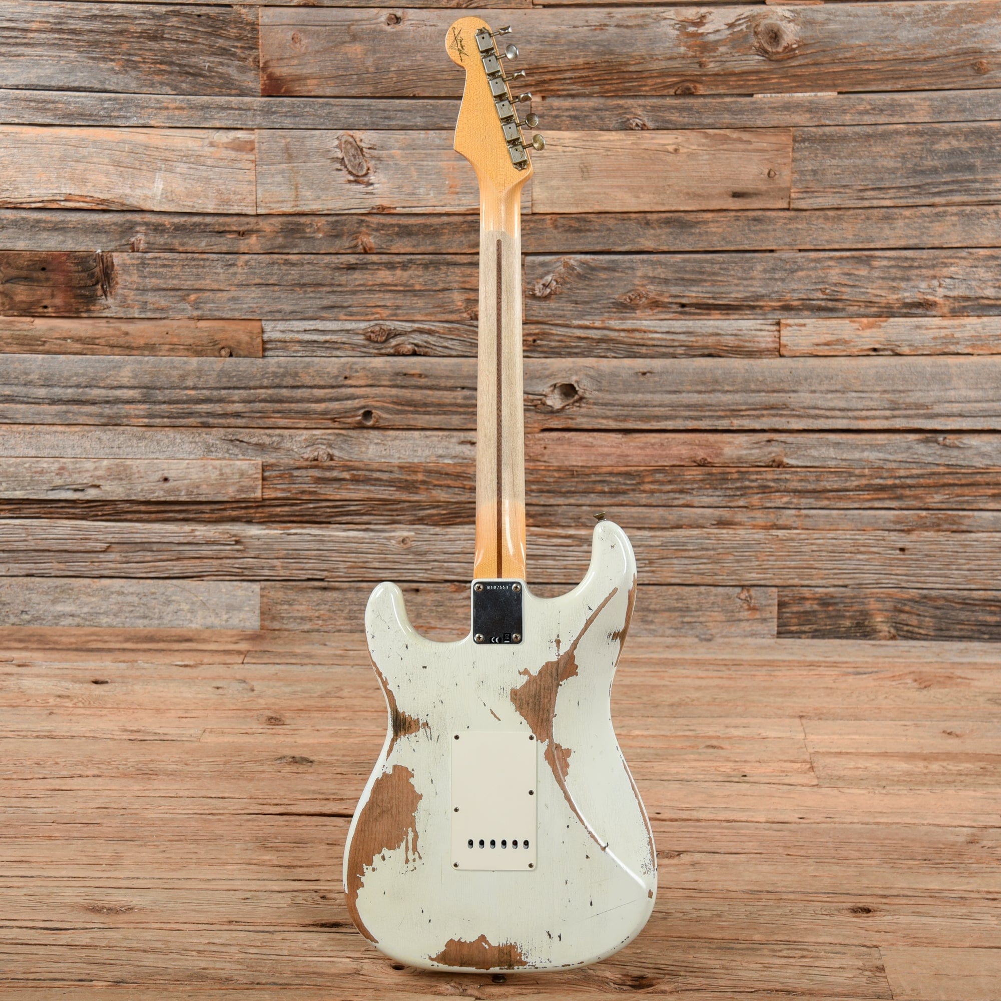 Fender Custom Shop 1956 Stratocaster Relic Olympic White 2020 Electric Guitars / Solid Body