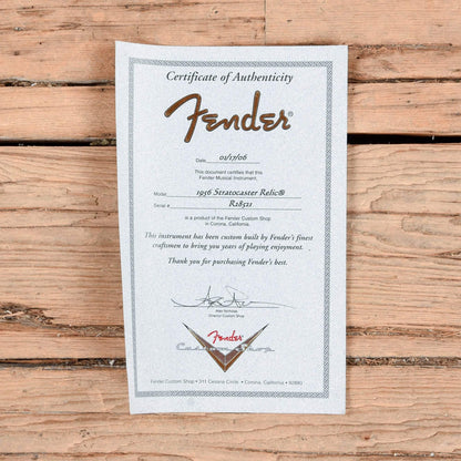 Fender Custom Shop 1956 Stratocaster Relic Sunburst 2006 Electric Guitars / Solid Body