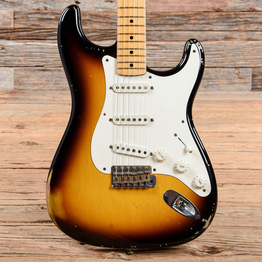 Fender Custom Shop 1956 Stratocaster Relic Sunburst 2009 Electric Guitars / Solid Body