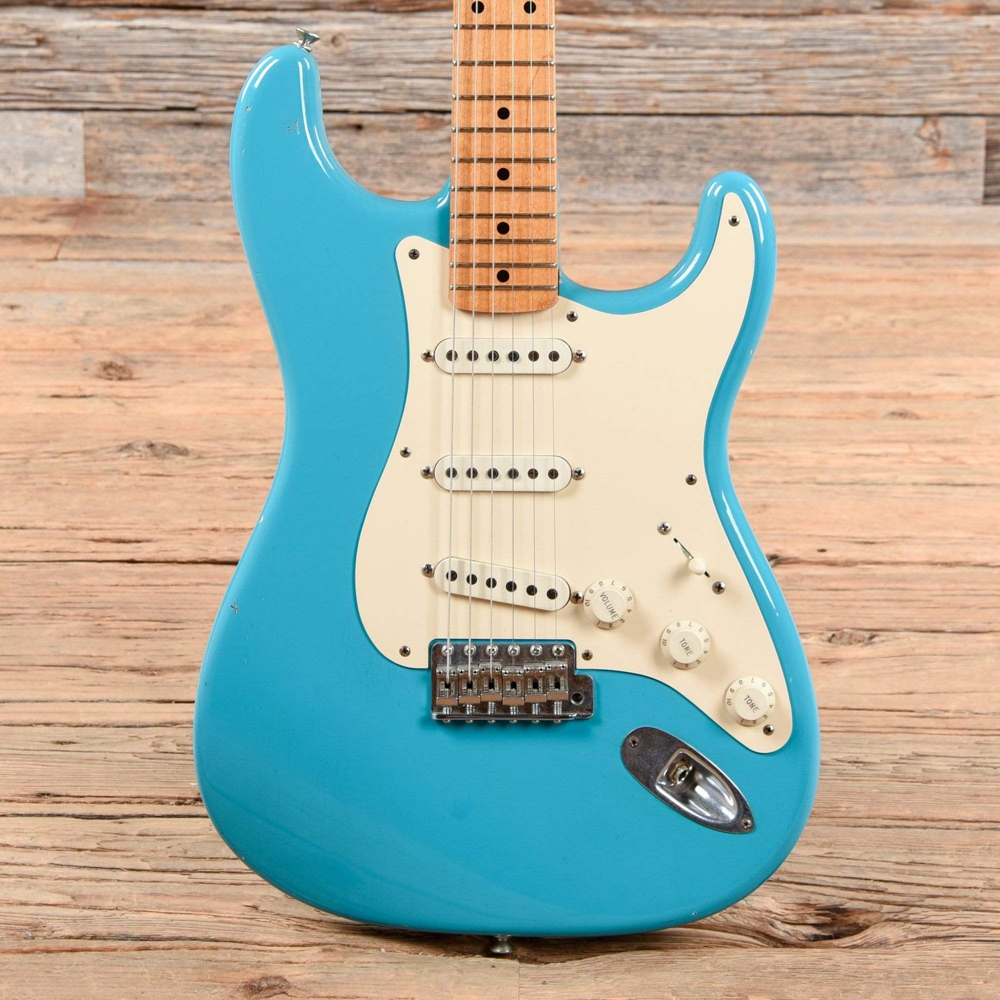 Fender Custom Shop 1956 Stratocaster Relic Taos Turquoise 2005 Electric Guitars / Solid Body