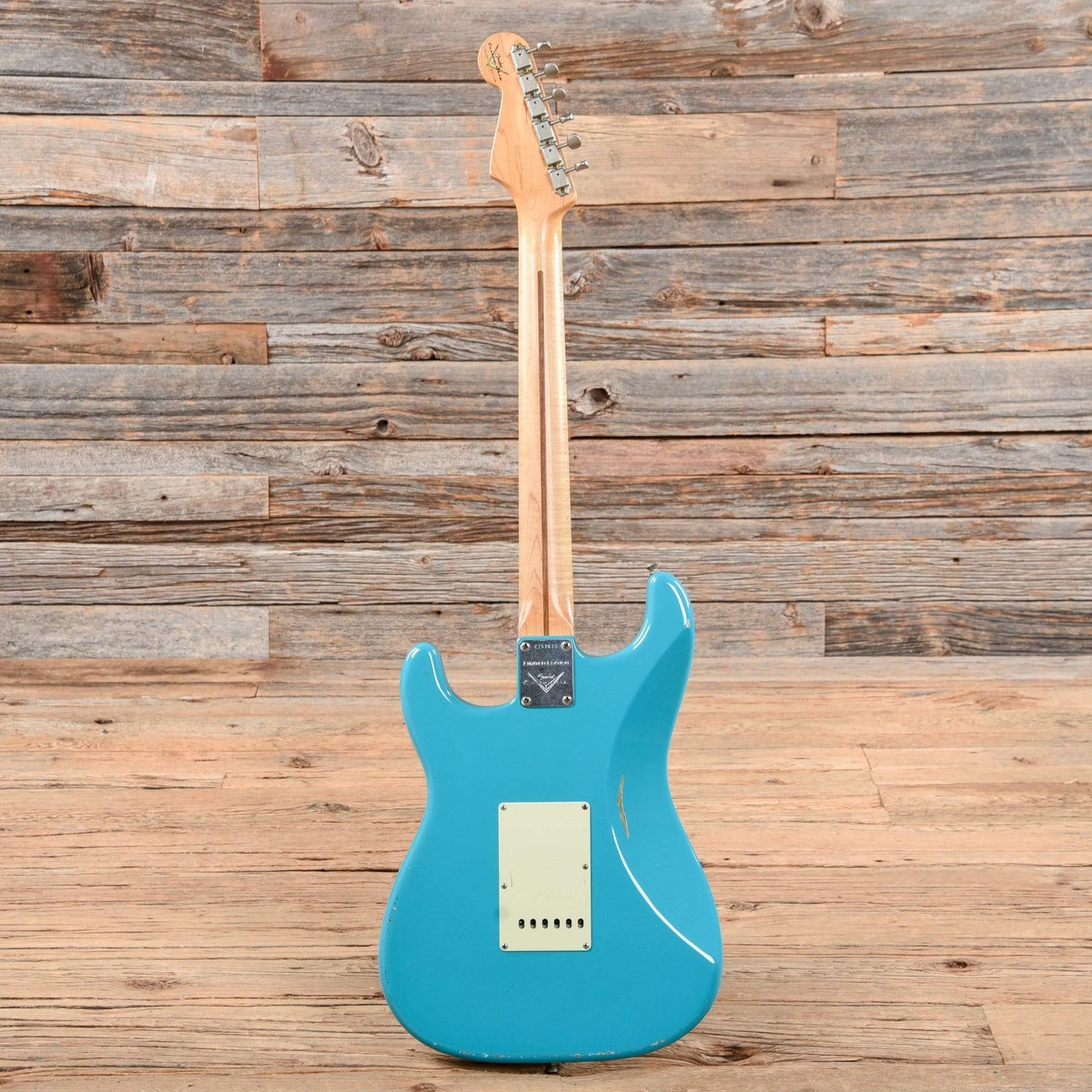 Fender Custom Shop 1956 Stratocaster Relic Taos Turquoise 2005 Electric Guitars / Solid Body