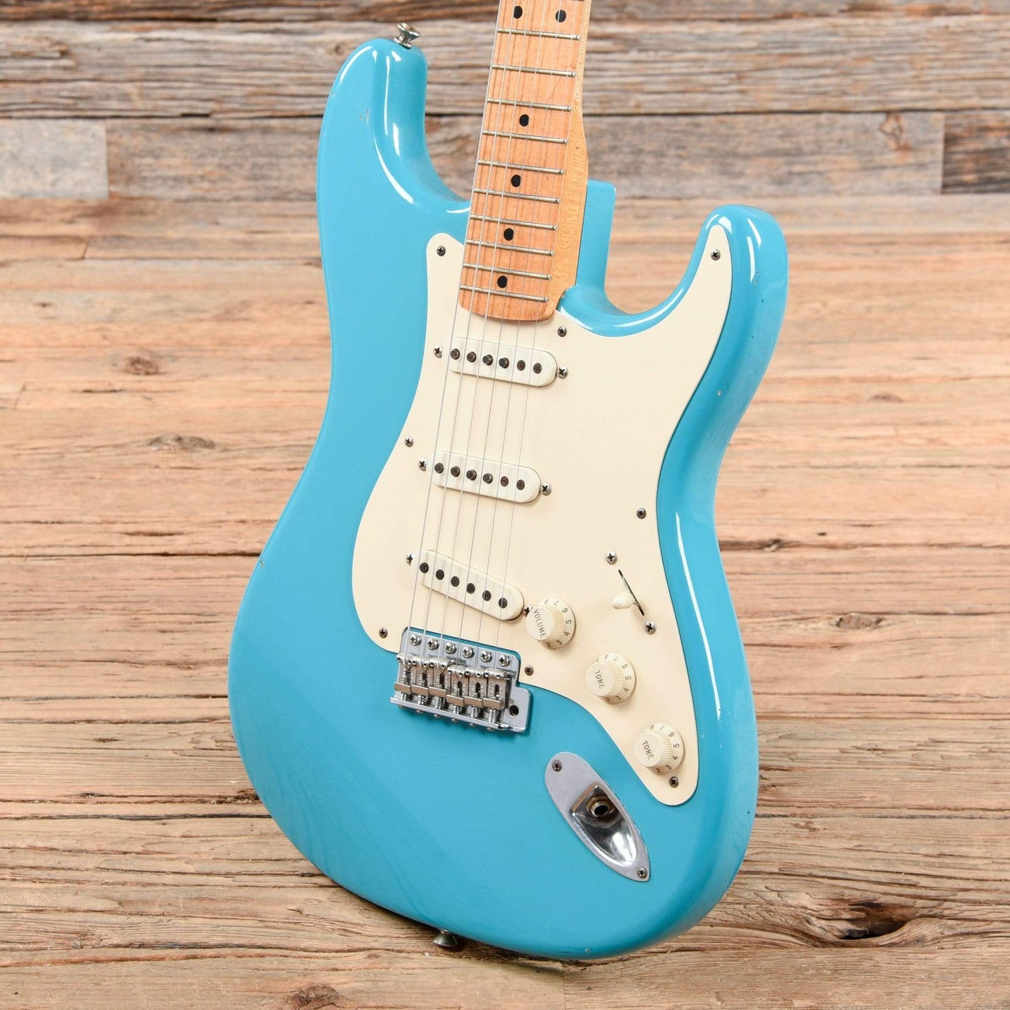 Fender Custom Shop 1956 Stratocaster Relic Taos Turquoise 2005 Electric Guitars / Solid Body