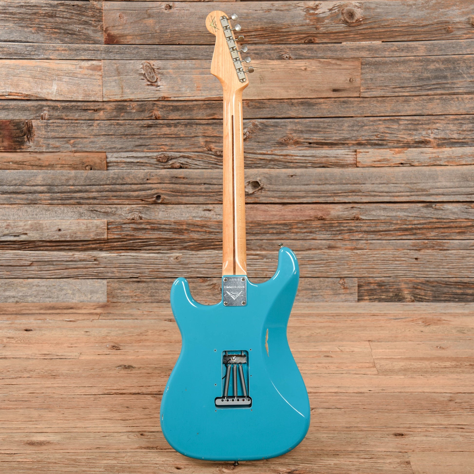 Fender Custom Shop 1956 Stratocaster Relic Taos Turquoise 2005 Electric Guitars / Solid Body
