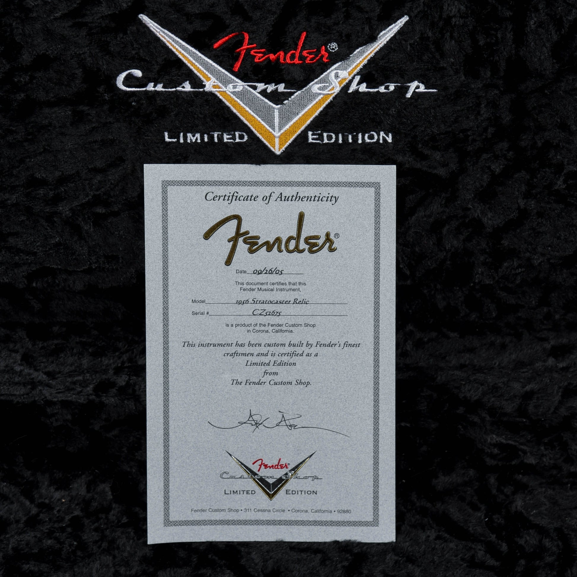 Fender Custom Shop 1956 Stratocaster Relic Taos Turquoise 2005 Electric Guitars / Solid Body