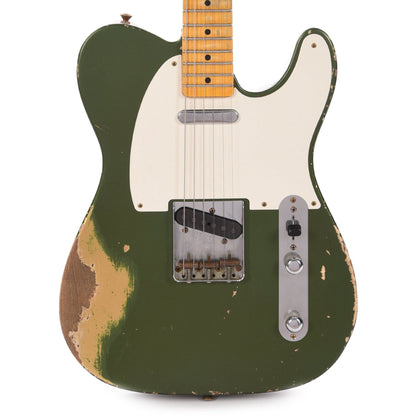 Fender Custom Shop 1956 Telecaster Heavy Relic Cadillac Green over HLE Gold Master Built by Todd Krause Electric Guitars / Solid Body