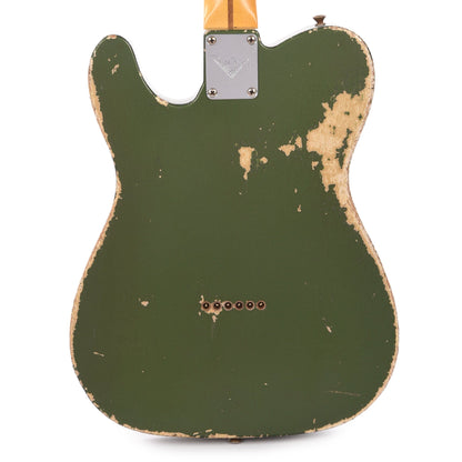 Fender Custom Shop 1956 Telecaster Heavy Relic Cadillac Green over HLE Gold Master Built by Todd Krause Electric Guitars / Solid Body