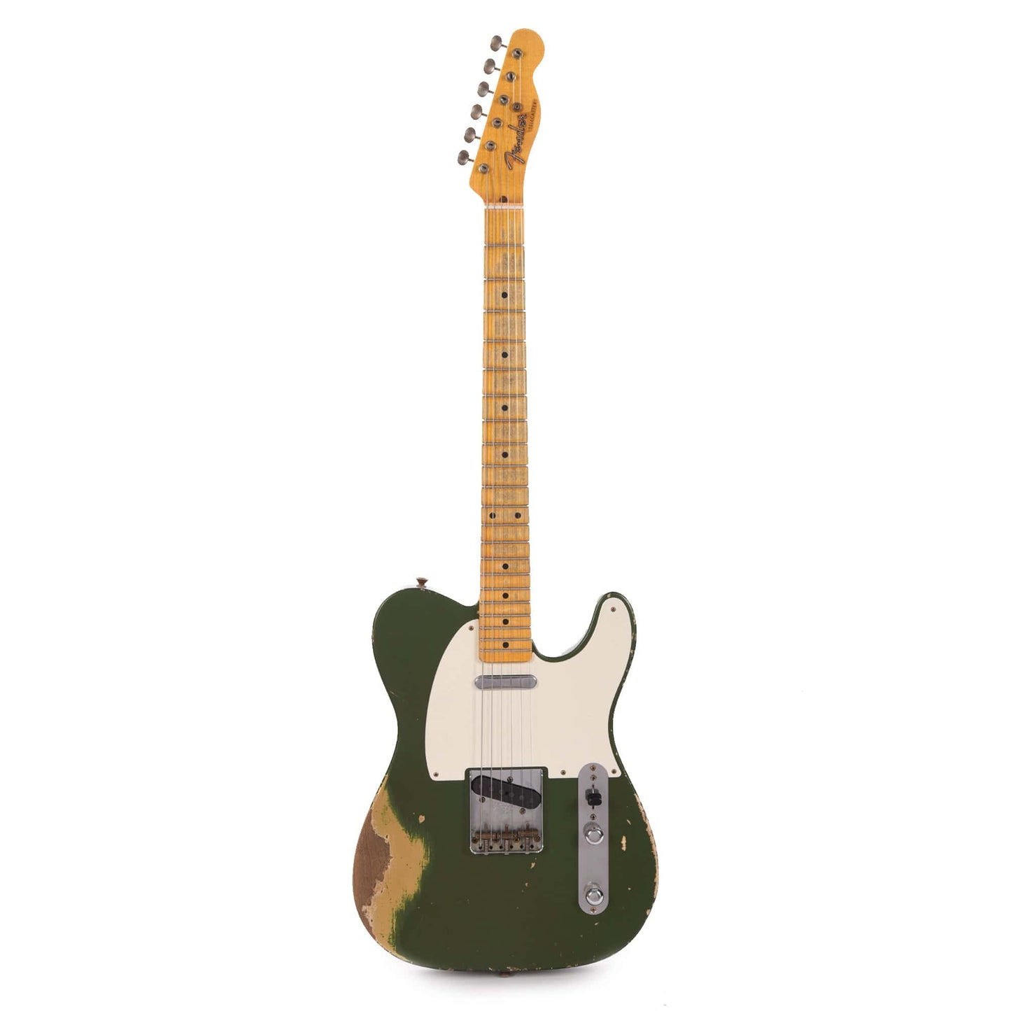 Fender Custom Shop 1956 Telecaster Heavy Relic Cadillac Green over HLE Gold Master Built by Todd Krause Electric Guitars / Solid Body