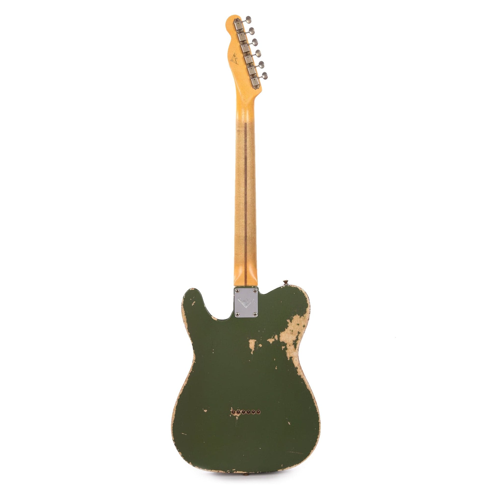 Fender Custom Shop 1956 Telecaster Heavy Relic Cadillac Green over HLE Gold Master Built by Todd Krause Electric Guitars / Solid Body