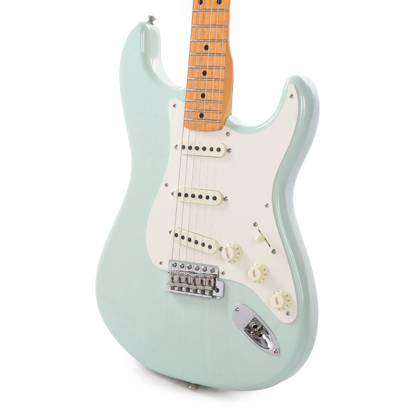 Fender Custom Shop 1957 Stratocaster "Chicago Special" DCC Super Faded Trans Surf Green w/3A Birdseye Neck Electric Guitars / Solid Body