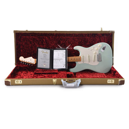 Fender Custom Shop 1957 Stratocaster "Chicago Special" DCC Super Faded Trans Surf Green w/3A Birdseye Neck Electric Guitars / Solid Body