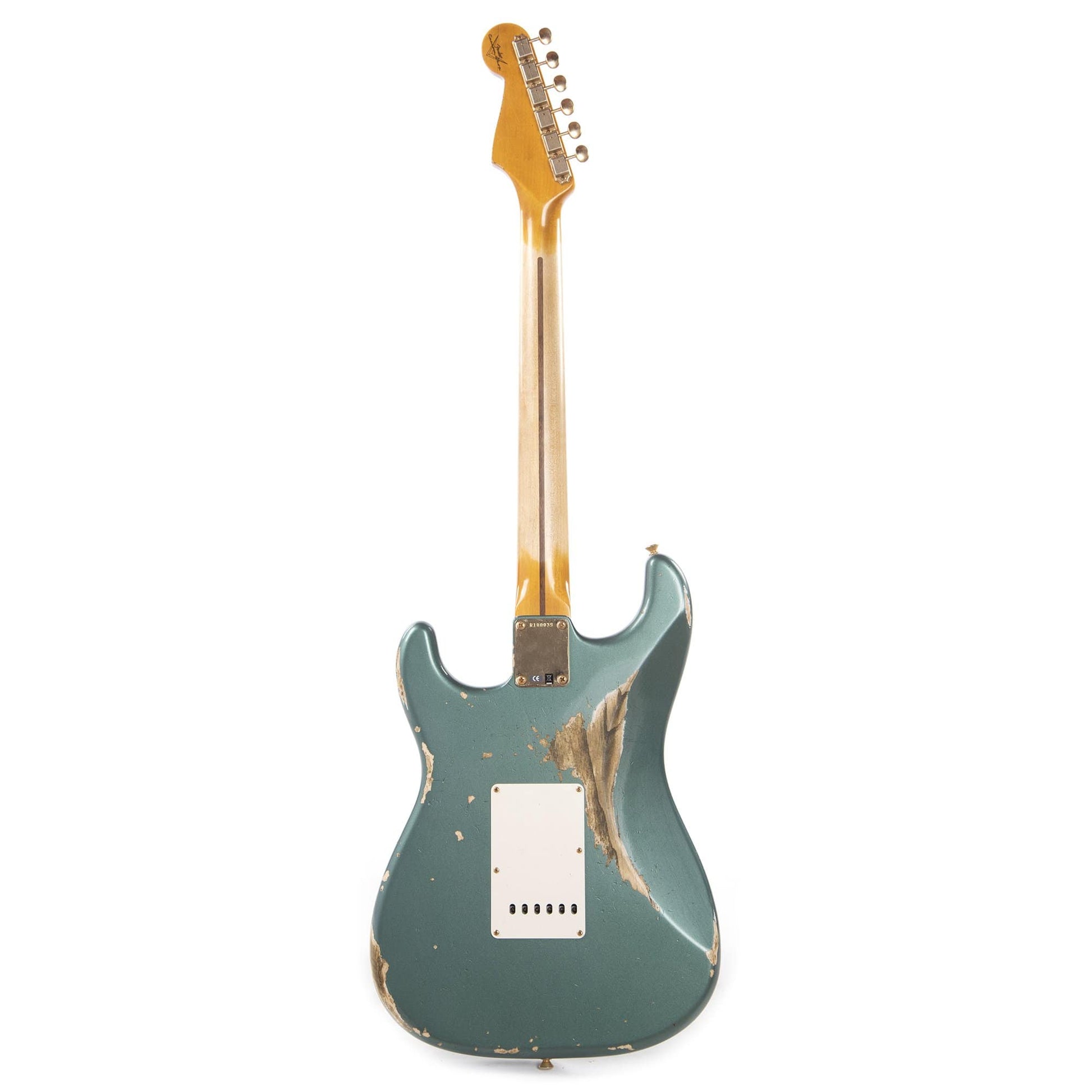 Fender Custom Shop 1957 Stratocaster "Chicago Special" Heavy Relic Aged Sherwood Green Metallic w/Gold Hardware Electric Guitars / Solid Body