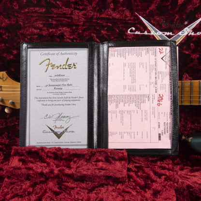 Fender Custom Shop 1957 Stratocaster "Chicago Special" Heavy Relic Aged Sherwood Green Metallic w/Gold Hardware Electric Guitars / Solid Body