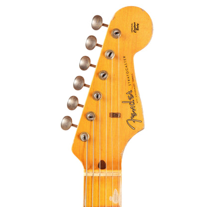 Fender Custom Shop 1957 Stratocaster "Chicago Special" Heavy Relic Aged Wide Fade Chocolate 2-Tone Sunburst Electric Guitars / Solid Body