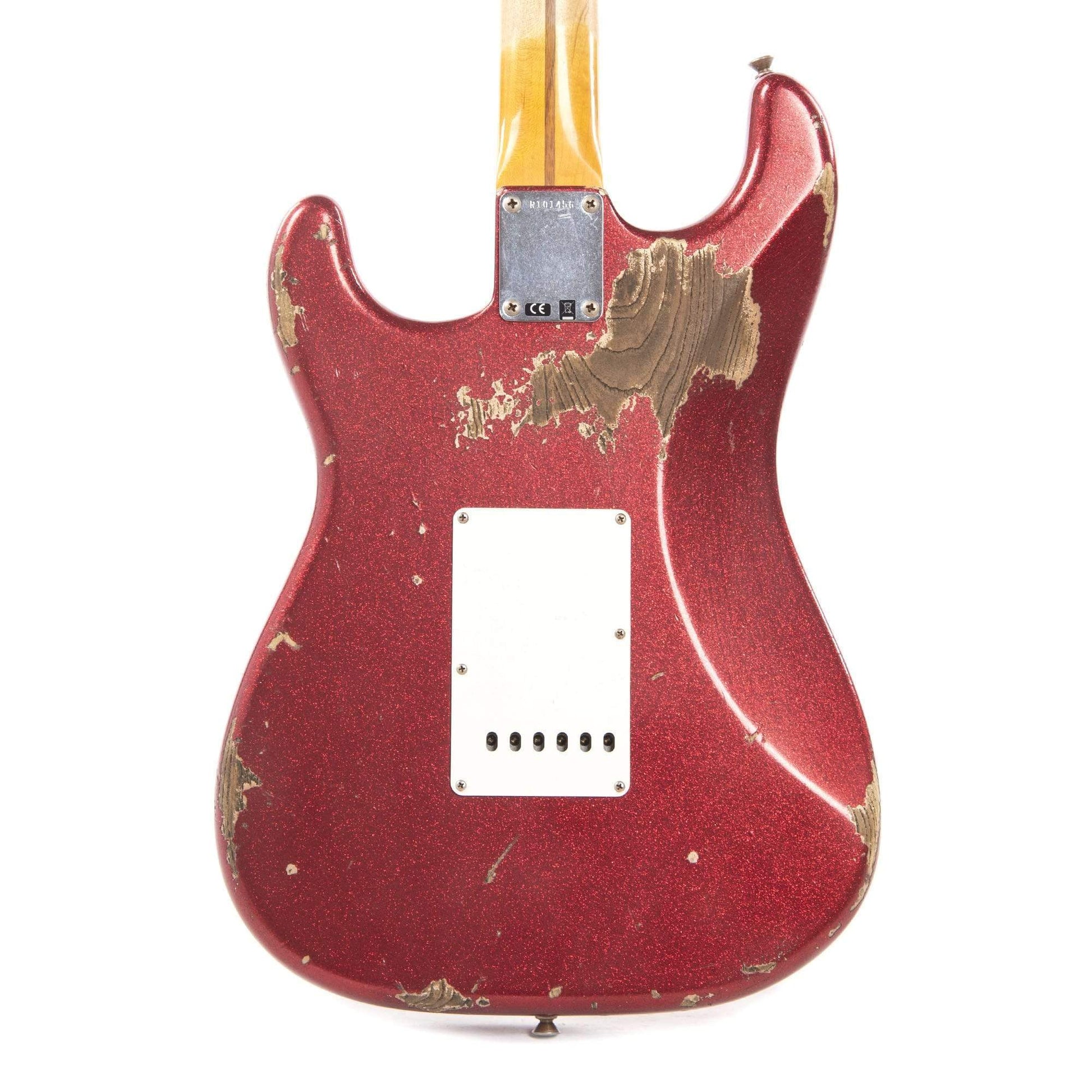 Fender Custom Shop 1957 Stratocaster "Chicago Special" Heavy Relic Faded/Aged Red Sparkle Electric Guitars / Solid Body