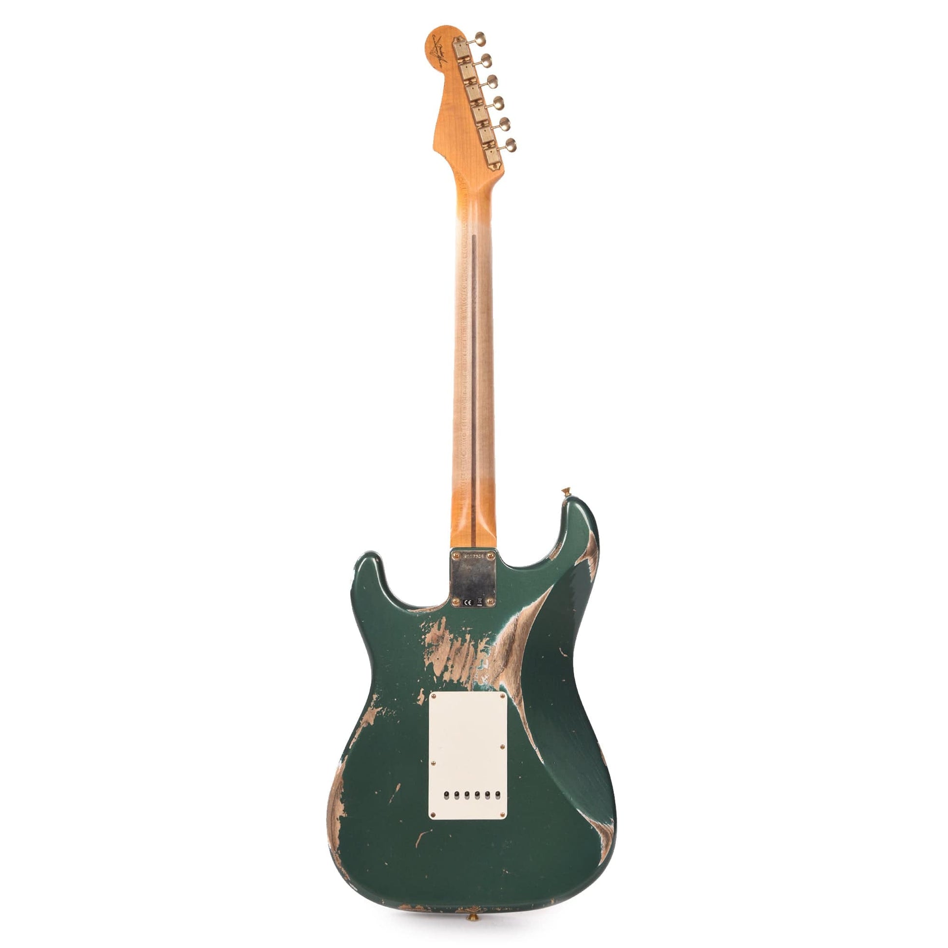 Fender Custom Shop 1957 Stratocaster "Chicago Special" Heavy Relic MN Aged Sherwood Green Metallic w/Gold Hardware Electric Guitars / Solid Body