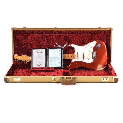 Fender Custom Shop 1957 Stratocaster "Chicago Special" Heavy Relic Super Faded/Aged Candy Apple Red Electric Guitars / Solid Body