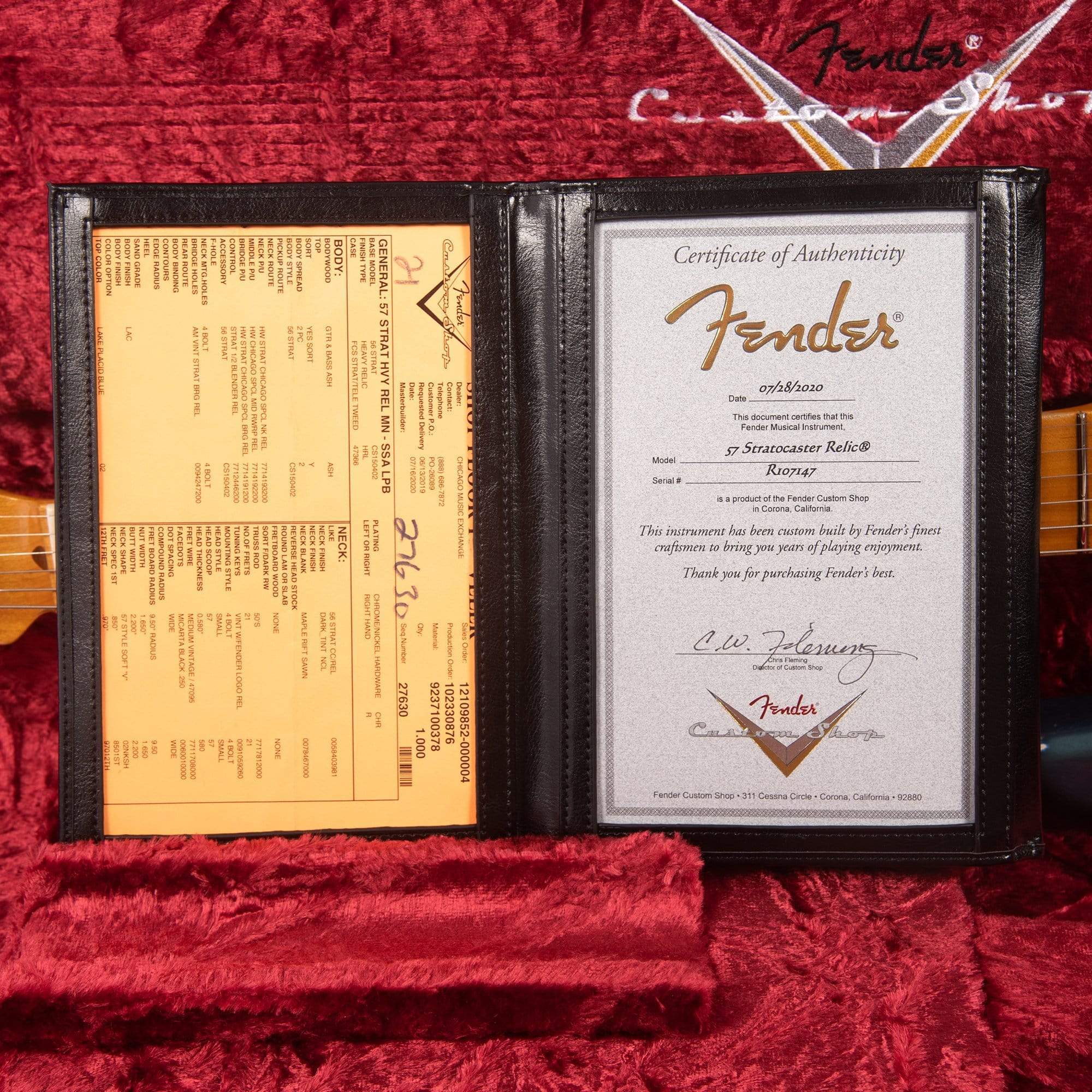 Fender Custom Shop 1957 Stratocaster 