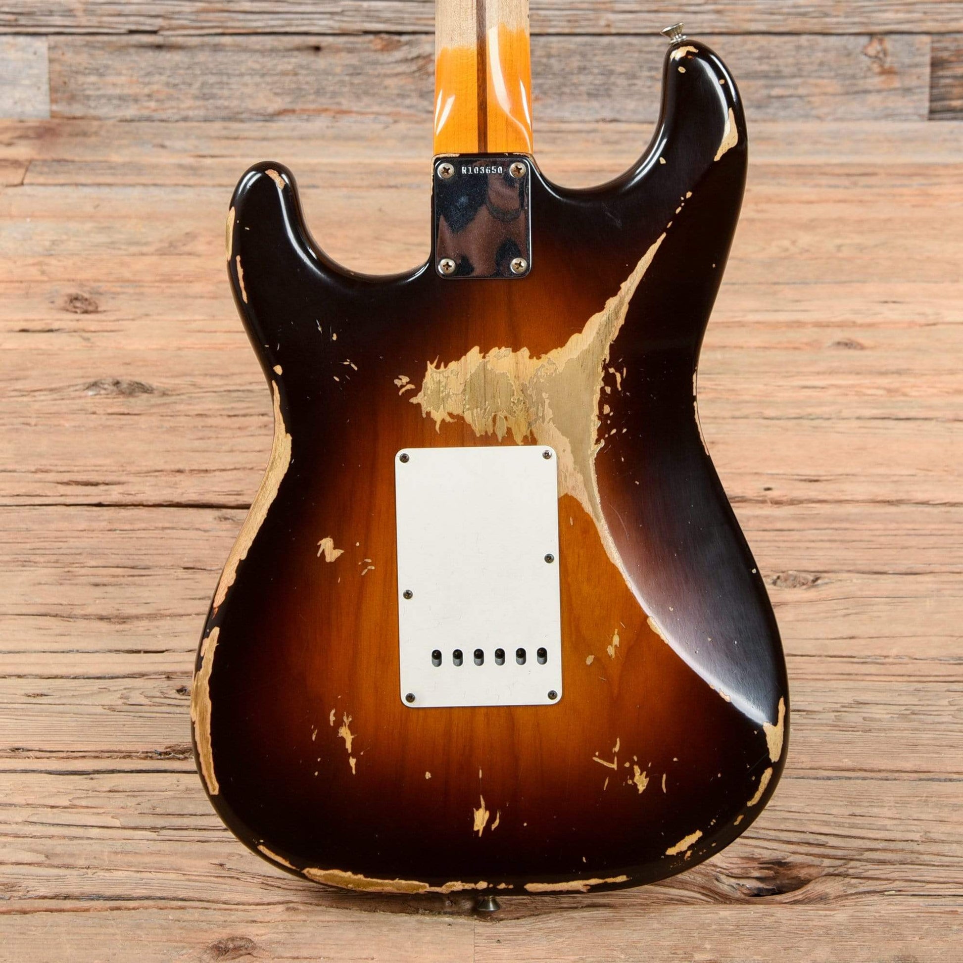Fender Custom Shop 1957 Stratocaster "Chicago Special" Heavy Relic Wide Fade Chocolate 2-Color Sunburst 2019 Electric Guitars / Solid Body