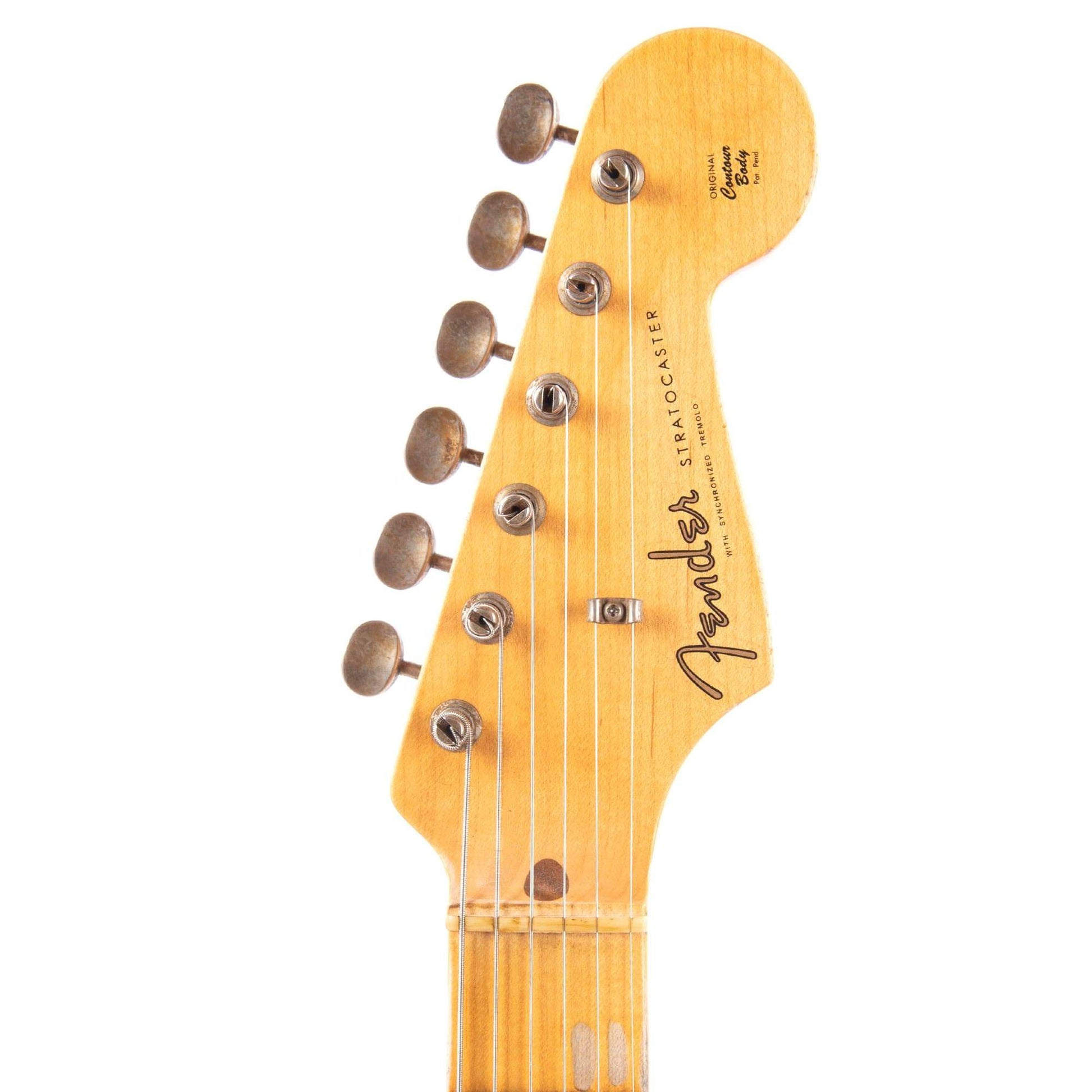 Fender Custom Shop 1957 Stratocaster "Chicago Special" HSS Journeyman Relic Super Aged Olympic White w/Lollar Low-Wind Imperial Electric Guitars / Solid Body
