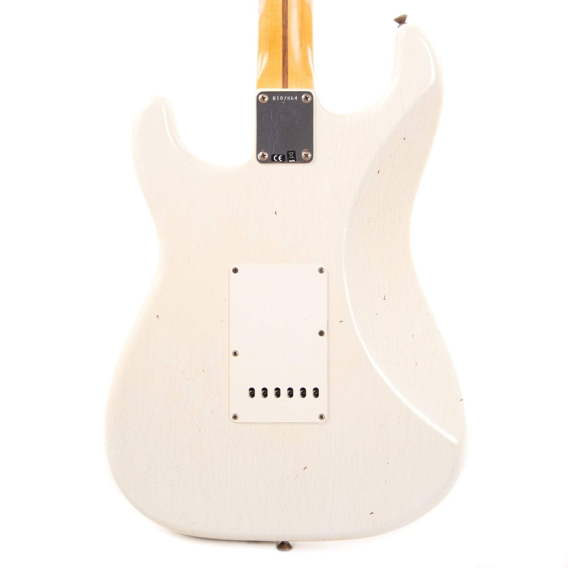 Fender Custom Shop 1957 Stratocaster "Chicago Special" HSS Journeyman Relic Super Aged Olympic White w/Lollar Low-Wind Imperial Electric Guitars / Solid Body