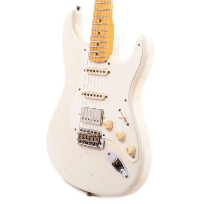 Fender Custom Shop 1957 Stratocaster "Chicago Special" HSS Journeyman Relic Super Aged Olympic White w/Lollar Low-Wind Imperial Electric Guitars / Solid Body
